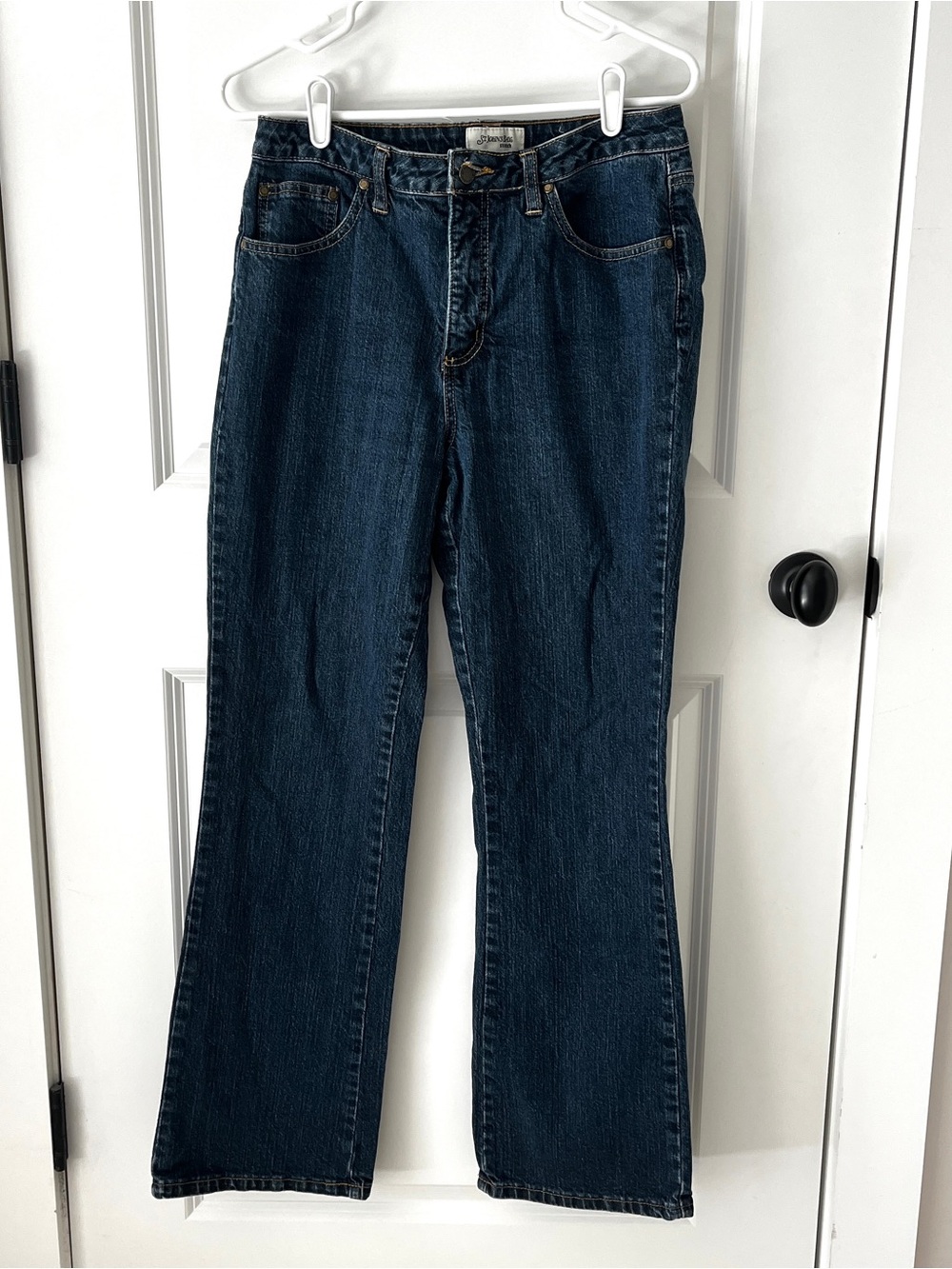 St. John’s Bay Dark Wash Vintage Bootcut Jeans Size